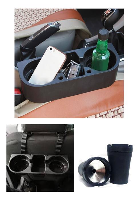 AutoFresh Toyota Corolla 2015 Erzak Düzenleyici Koltuk Arası Tutucu Bardak Telefon Para Yolculuk Aparatı