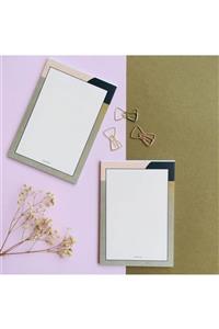 Nova Crafts Vintage Çerçeveli Memopad / Notepad / Sınava Hazırlık / Not Defteri