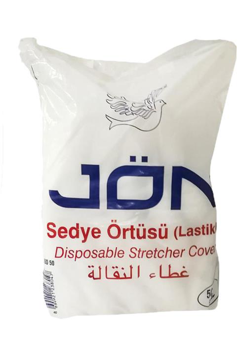 jön Lastikli Sedye Örtüsü 50 Adet