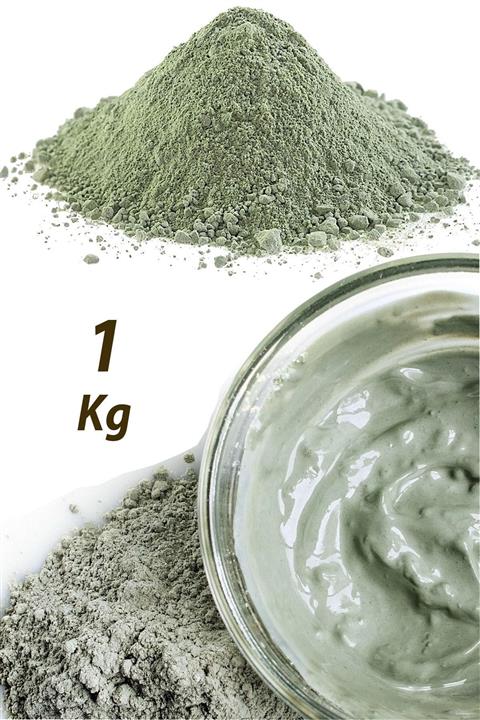 aktarix Doğal Toz Yeşil Kil 1 kg