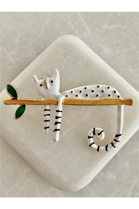 Armilla Accessory Kadın Kedi Broş