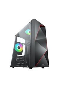 EvimShopping Powerboost Powersız Vk-g3615c 2x-raınbow Fanlı Mid-tower Gaming Pc Kasası