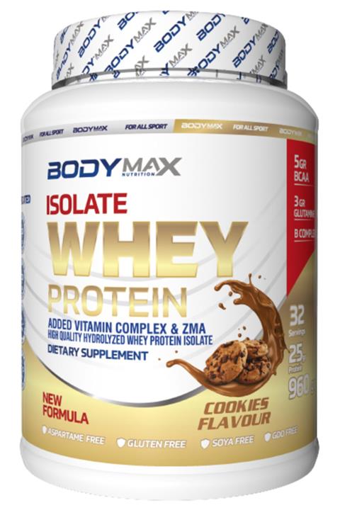 BODYMAX Protein Whey Isolate 960 Gr Izole Whey Protein Kurabiye Aromalı