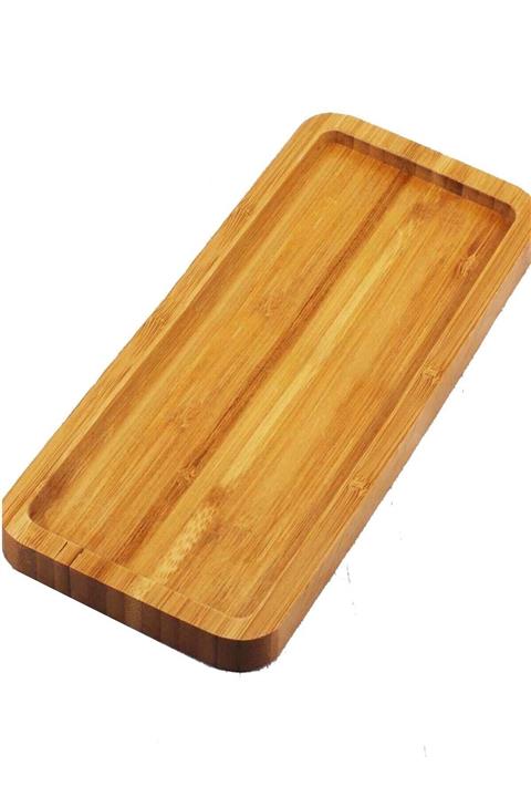 YANNS Bambu Dikdörtgen Çerezlik & Sunumluk