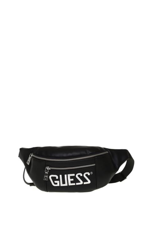 Guess Erkek Siyah Bel Çantası