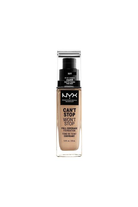 NYX Professional Makeup Fondöten - Can't Stop Won't Stop Full Coverage Foundation 10 Buff 30 ml 800897157272