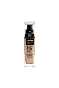 NYX Professional Makeup Fondöten - Can't Stop Won't Stop Full Coverage Foundation 10 Buff 30 ml 800897157272