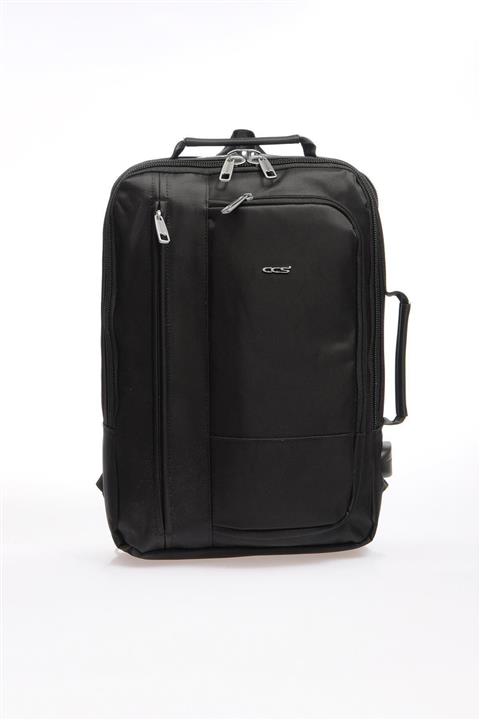 ÇÇS SİYAH UNISEX EVRAK VE SIRT ÇANTASI