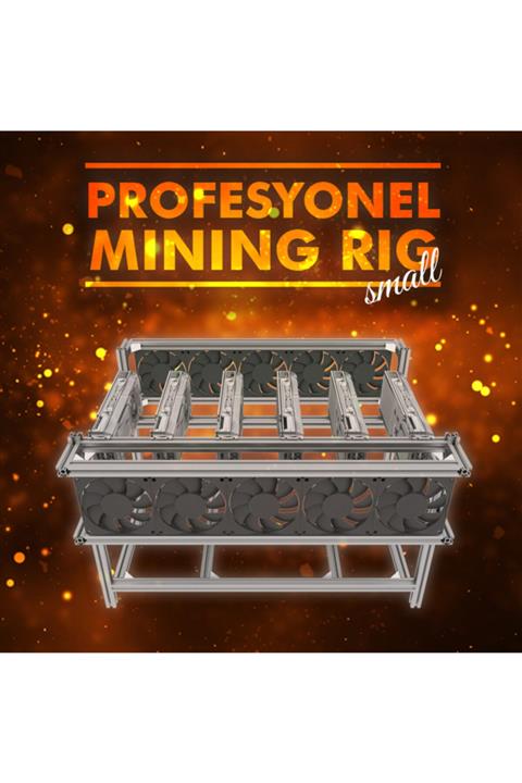 senoben Profesyonel Mining Rig Small Fanlı