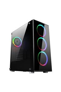 TURBOX PegaDrome 2051 4x Rainbow Fan USB 3.0 600W 80+ Plus ATX Gaming Bilgisayar Kasası