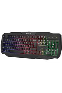 XTRIKE ME Kb-302 Gaming Klavye Rainbow Usb Rgb Işıklı Q Klavye Türkçe