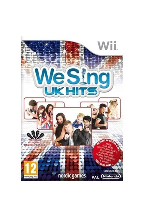 Nintendo Oyun Wii We Sing Uk Hits Solus