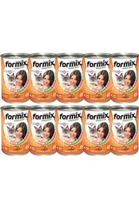 NUTRİTİOUS Formix Tavuklu Kedi Konserve 400 Gr 12 Adet