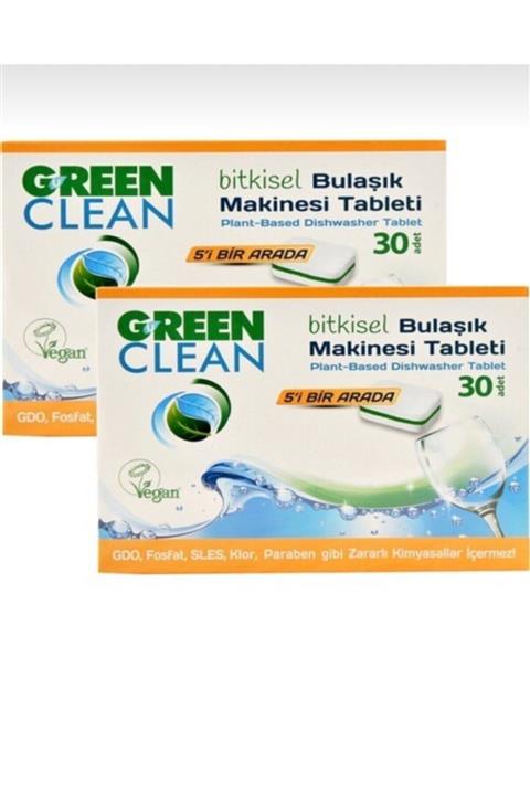 Green Clean Bulaşık Makinesi Tablet 30'u x 2