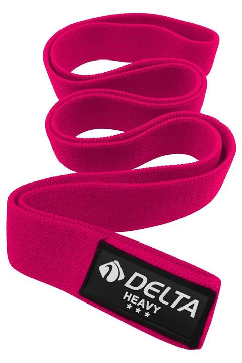 Delta Tam Sert Superloop Bant Fitness Spor Tüm Vücut Egzersizleri Direnç Bandı Lastiği 190x4 cm