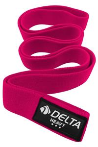 Delta Tam Sert Superloop Bant Fitness Spor Tüm Vücut Egzersizleri Direnç Bandı Lastiği 190x4 cm