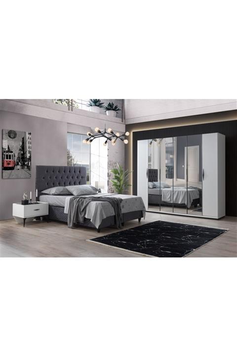 POYRAZ Selvi 6 Kapılı Yatak Odası Takımı