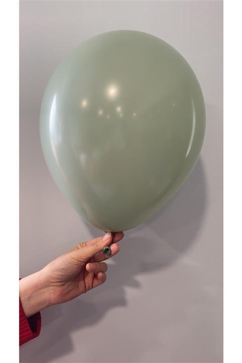 eğlencemarketi 50 Adet Küf Yeşili Pastel Balon