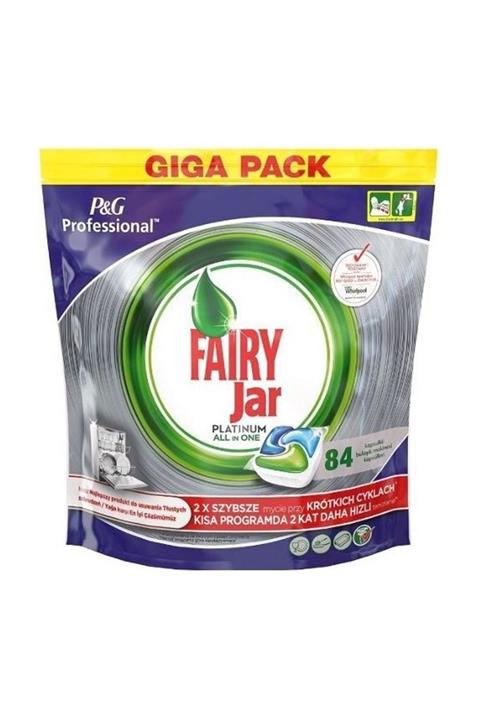 Fairy Fairy Jar Platinum Bulaşık Makinesi Kapsülü 84´lü