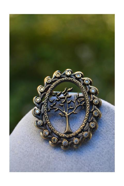 Stoneage Hayat Ağacı Bayan Broş
