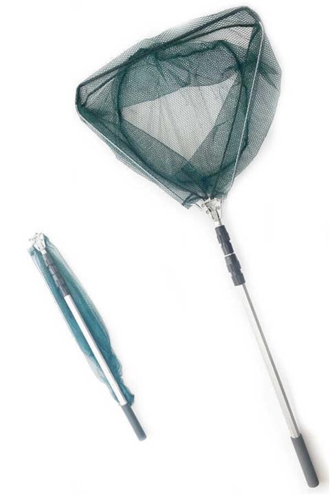 Port Fish Portfish Üçgen Katlanır Teleskopik Kepçe 147cm