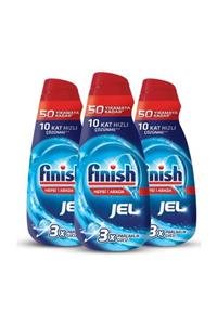 Finish Hepsi Bir Arada Konsantre Jel 3x1000 ml Bulaşık Makinesi Deterjanı