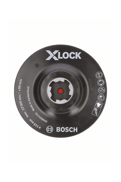 Bosch X Lock  M14 Zımpara Tabanı 115 mm
