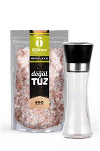 Doğaltuz Tuz Değirmeni (uzun) + 1 Kg Orijinal Himalaya Tuzu Öğütme (granül Form)