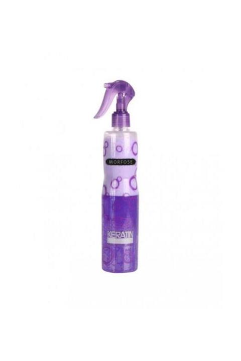 Morfose Keratin Yıpranmış Saçlar Için Mor Fön Suyu 400 Ml