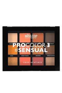 MISS COP Pro Color Far Paleti Sensual 3545234096032