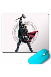 Kendim Seçtim Avengers Thor Marvel Logo Mouse Pad