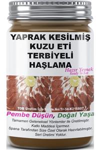 SPANA Ev Yapımı Katkısız Yaprak Kesilmiş Kuzu Eti Terbiyeli Haşlama330gr