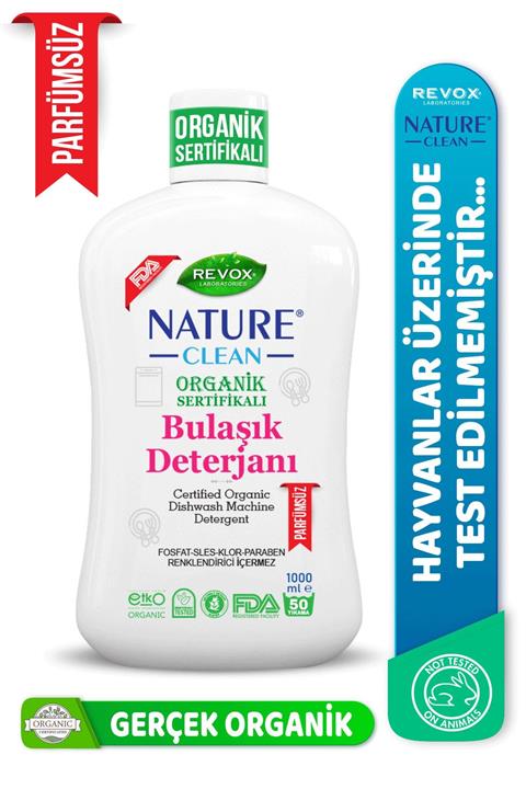 Revox Nature Clean Organik Bulaşık Makinesi Deterjanı 1000 ml