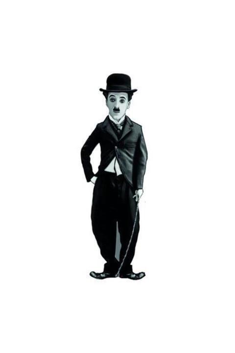 Aylak Adam Hobi Charlie Chaplin Karikatür Ayraç