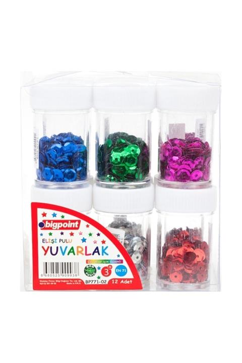 Bigpoint Elişi Pulu Yuvarlak 12'li Kutu