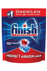 Finish Hepsi Bir Arada Max 100 Tablet Bulaşık Makinesi Deterjanı