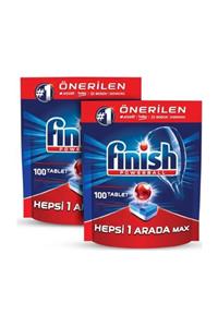 Finish Hepsi Bir Arada 100 Lü Tablet*2 Adet