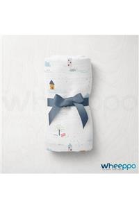 Wheeppo Müslin Bebe Battaniyesi Çiftlik 120x120