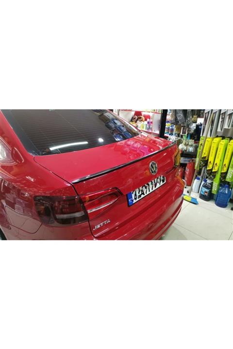 TRENDTUNİNG Vw Jetta Bagaj Üstü Spoiler Bagaj Çıtası 2010-17 Pianoblack