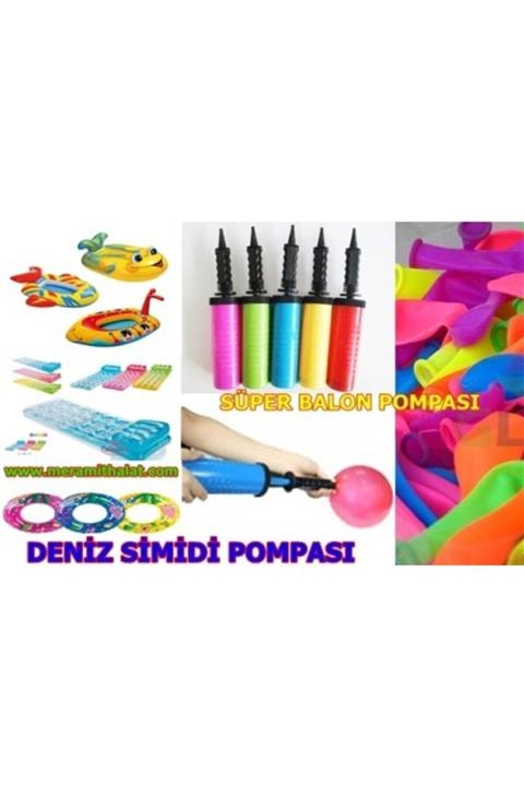 Wetto Balon Deniz Yatağı Simidi Şişirme Pompası Süper Fiat