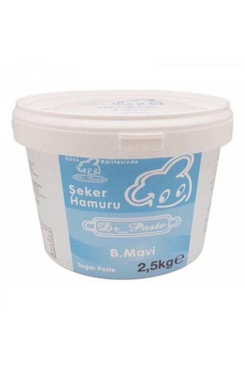 Dr.Paste Bebek Mavi Şeker Hamuru 2.5 kg