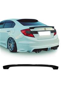 MM OTO Civic Fb7 2012 - 2015 Amerikan Spoiler Piona Black Spoyler