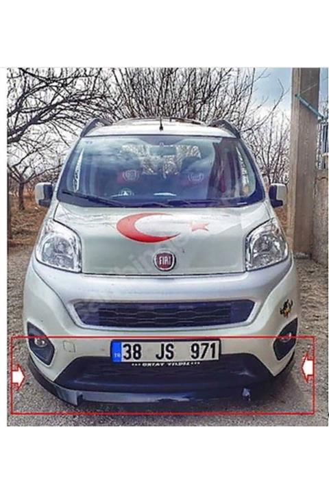 FORUM Fiat Fiorino Lip Parlak Siyah Tampon Eki