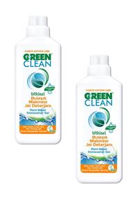 Green Clean Organik Portakal Yağlı Bitkisel Jel Bulaşık Makinesi Deterjanı 1000 ml  2'li