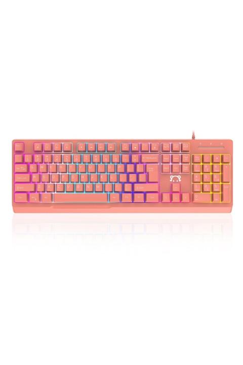 Ajazz Uyintil Stk090 Kablolu Rgb 104 Tuşlu Tam Mekanik Oyuncu Klavye