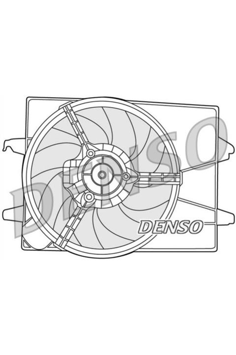 DENSO Fan Motoru Fıesta 1.4 Tdcı