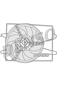 DENSO Fan Motoru Fıesta 1.4 Tdcı