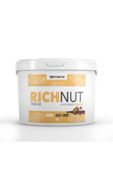Nutrich Nutrition Richnut Creamy Kakaolu Doğal Fıstık Ezmesi 1500 Gr