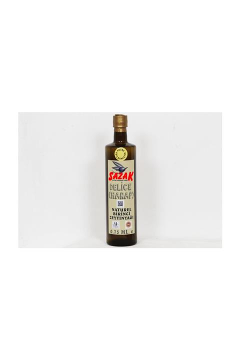 sazak zeytin zeytinyağı Sazak Delice (Harap) Zeytinyağı 0,75 Ml.