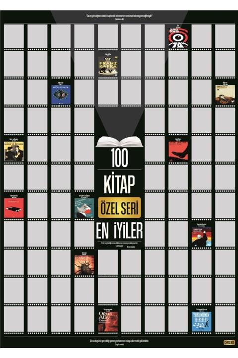 Check100 Özel Seri Kazıkazan 100 Kitap Posteri